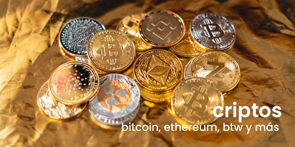 Criptos: bitcoin, ethereum, btw y más